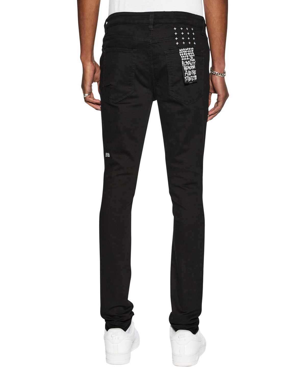 Mens Van Winkle Black Rebel Skinny Denim Jeans _ Ksubi ++